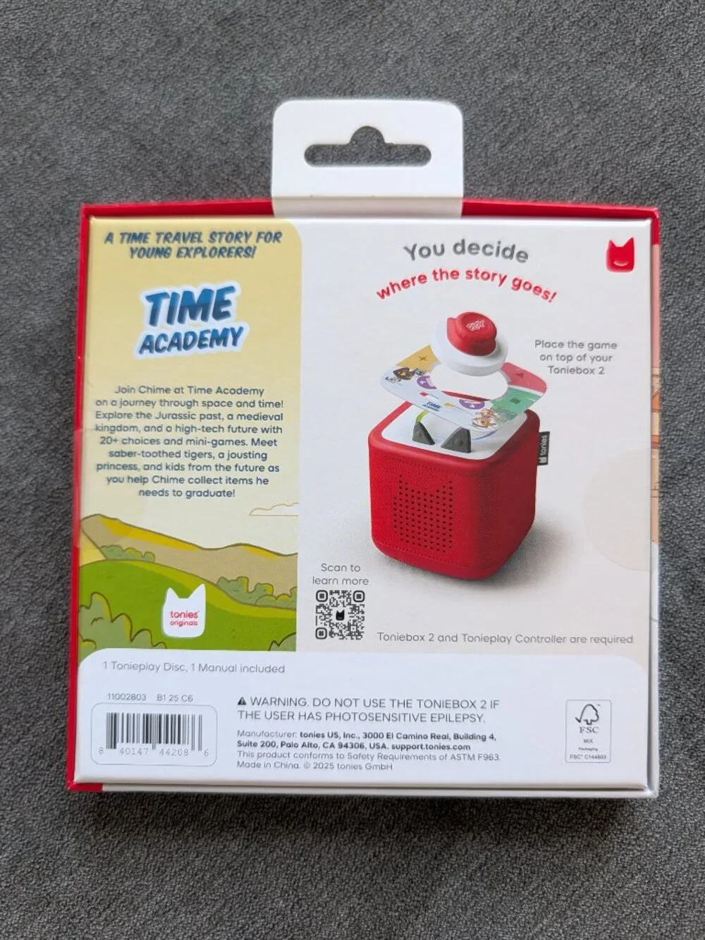 tonies Tonieplay: Time Academy Game